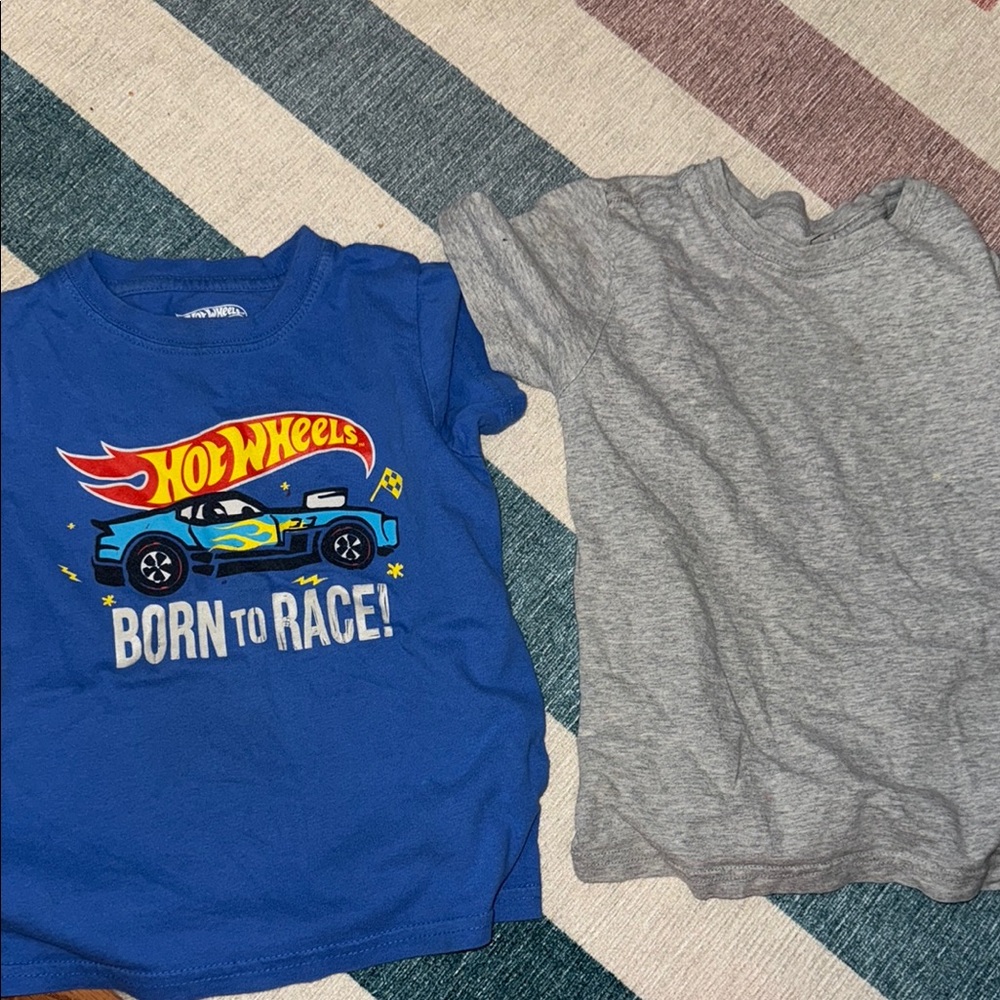 Blue 'Born to Race' Kids T-Shirt